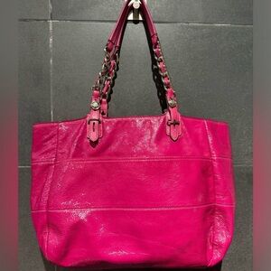 Coach Tribeca Patent Leather Tote
